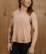 Load image into Gallery viewer, L+LI Racerback Cropped Tank
