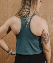 Load image into Gallery viewer, L+LI Racerback Cropped Tank
