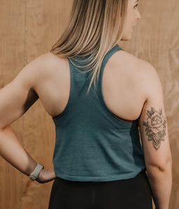 L+LI Racerback Cropped Tank