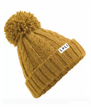 Load image into Gallery viewer, L+LI Cable Knit Beanie
