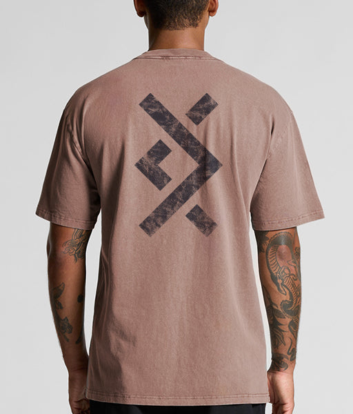 Arrow Faded Pink Boxy Oversize Tee