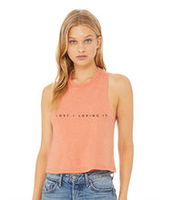 Load image into Gallery viewer, L+LI Racerback Cropped Tank
