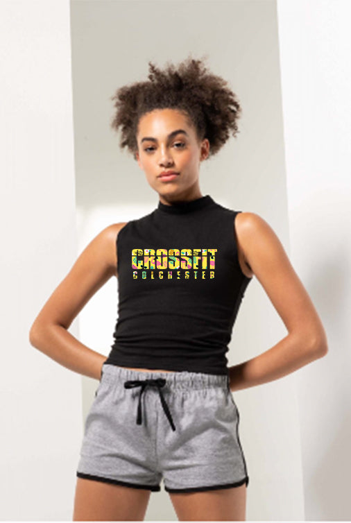 CFC Summer Women's High Neck Crop