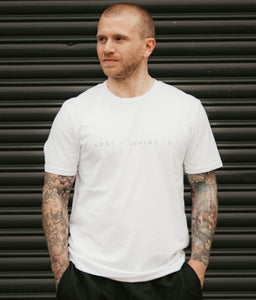 L+LI Crew Neck Tee White