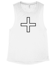 Load image into Gallery viewer, PLUS Flowy Scoop Muscle T-Shirt
